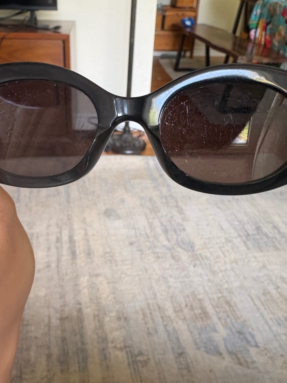 Celine Triomphe Black Sunglasses